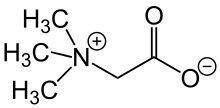 ساختار شیمیایی بتائین