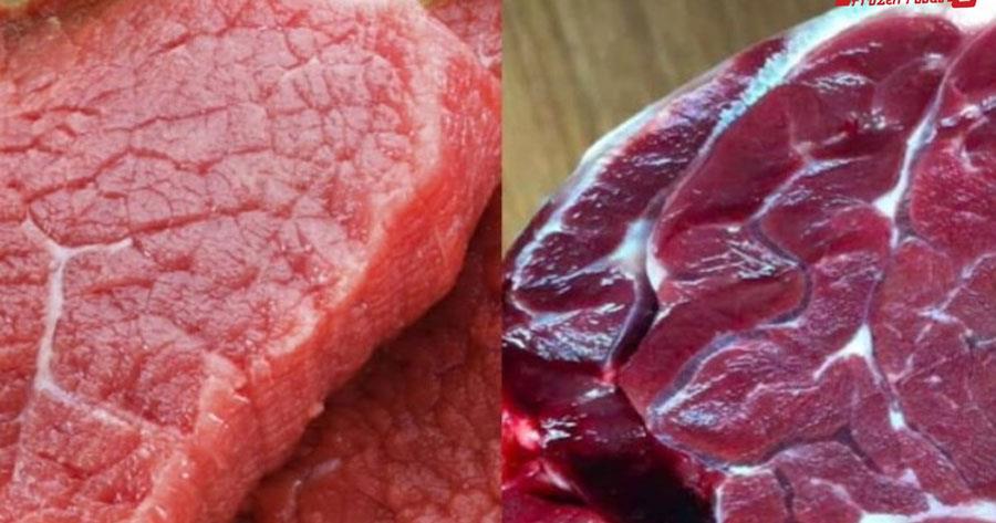 تفاوت ظاهری گوشت بوفالو و گوشت گاو