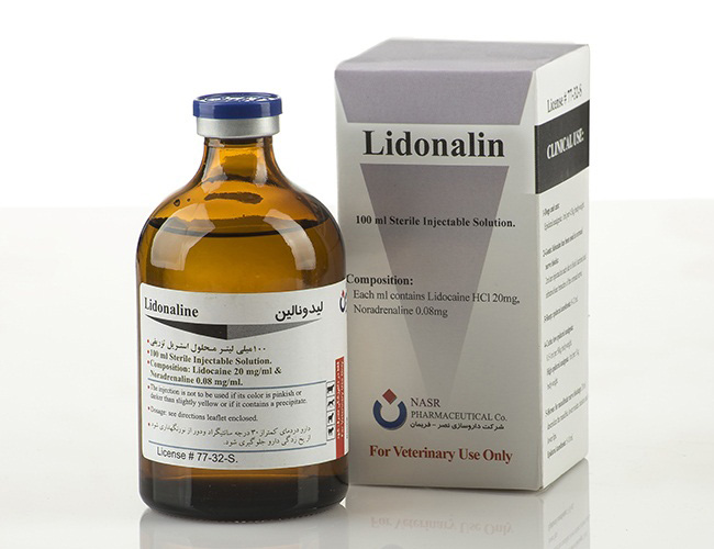 لیدوکائین + نورآدرنالین ، لیدونالین
